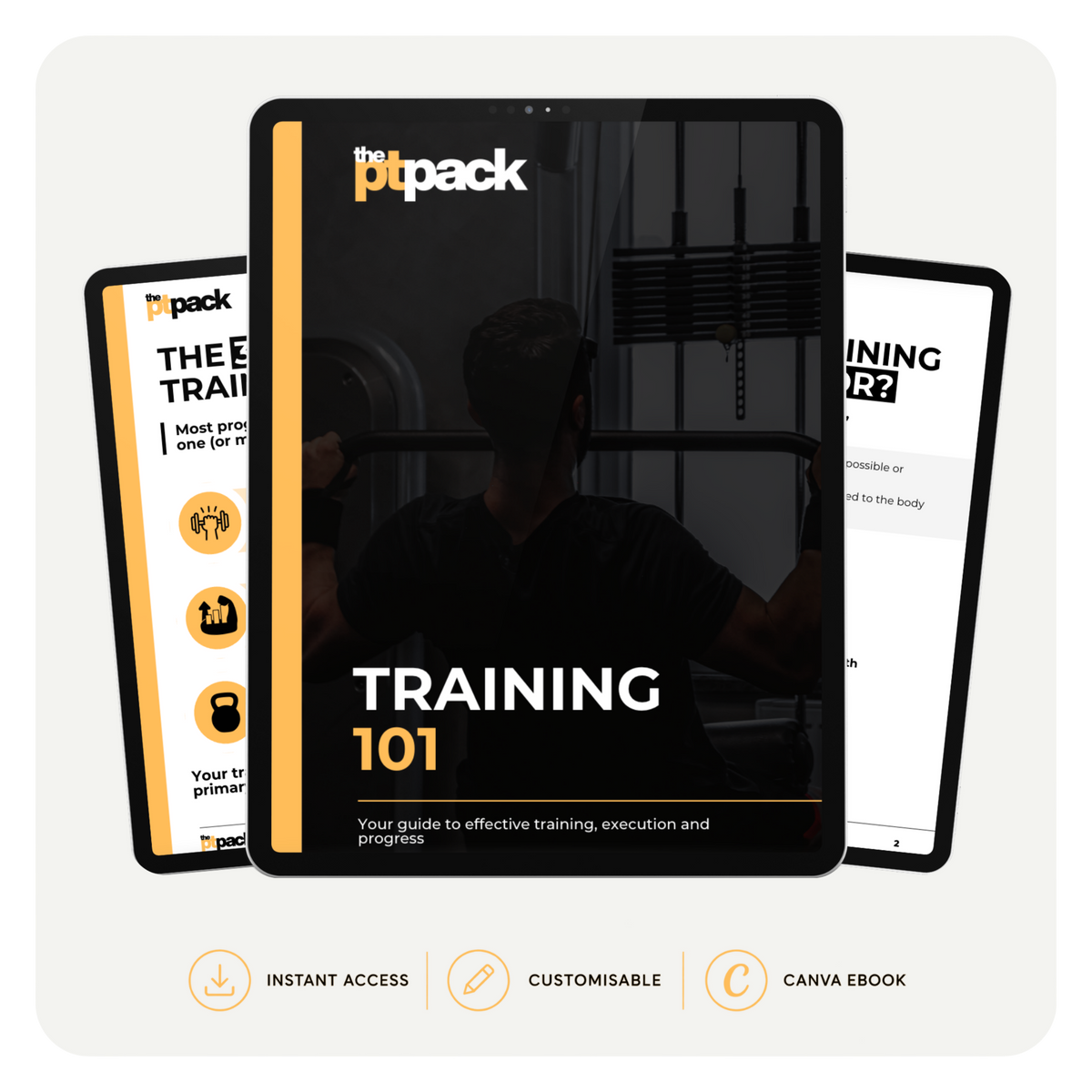 Training 101 client education guide for personal trainers by The PT Pack