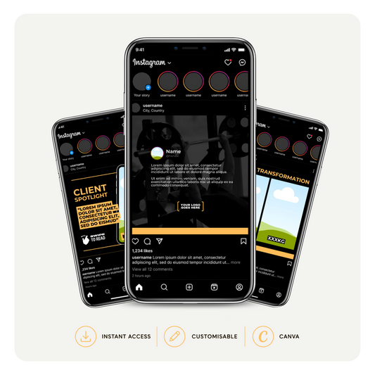 Instagram Feed Template Pack