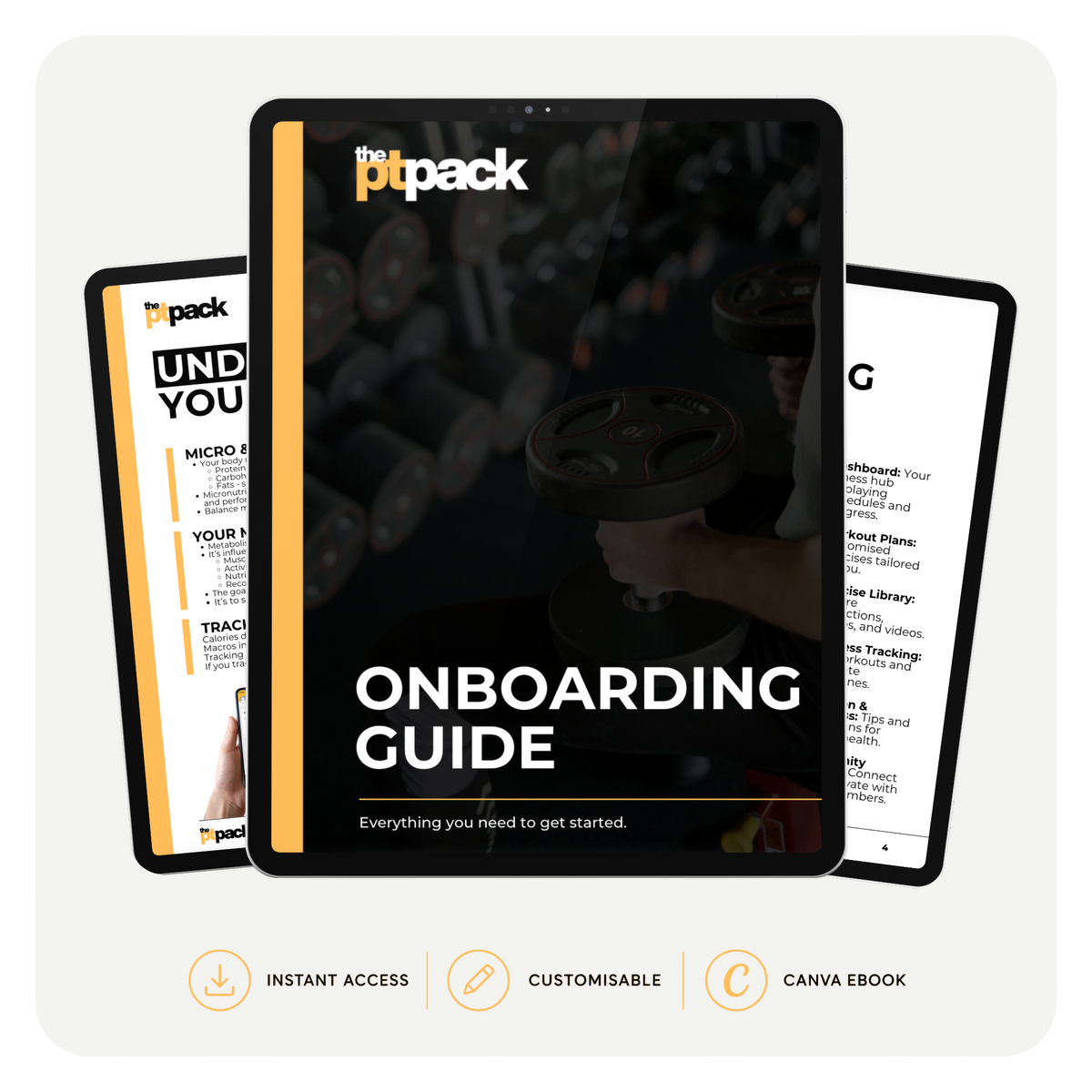 Client onboarding guide for personal trainers by The PT Pack